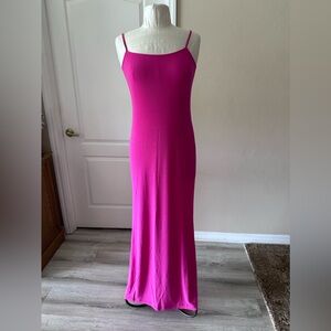 Skims Long Slip Dress